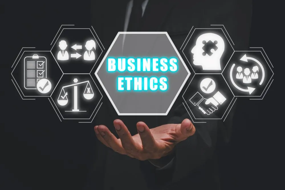 What is business ethics
